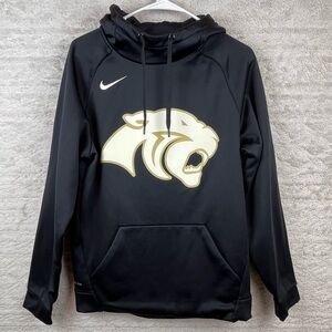 NIKE Black Hooded Sweatshirt Small University of MO